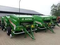 Prasa Belująca Zwijająca SIPMA PS 1211 1221 FARMA PLUS 1225 FORTIS od Ręki