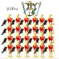 DROIDY BOJOWE FIGURKA STAR WARS KLOCKI MINIFIGURKA ZESTAW 25szt