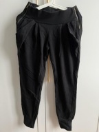 Spodnie dresowe legginsy CALZEDONIA Cobey z suwakami czarne r. 38 M