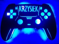 PAD v2, Lampka LED, drewaniana, imienna, 7 kolorów, 6 frontów