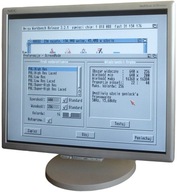 Monitor 19" LCD 15kHz do AMIGI NEC1970NX-2 IPS TFT +przejściówka Amiga-SVGA