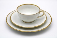 ZESTAW KAWA-HERBATA PORCELANA SORAU - ŻARY 1925 - 1940 r DO MAŁEJ RENOWACJI