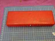 BAHCO kaseta pudełko na bity klucze nasadowe 1/4" 369110 czerwone