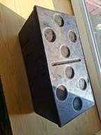 stara skrzynka kasetka z PRL