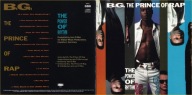 eurodance: B.G. THE PRINCE OF RAP The Power Of Rhythm USA CD 1991 Hip-House