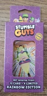 Karty kolekcjonerskie Stumble Guys Rainbow Edition - 1 paczka - fioletowa