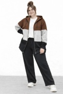 KOMPLET DRESOWY BIG SIZE MODNY DWU-CZĘŚCIOWY Roz. 56/58