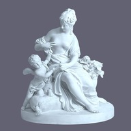 Biskwit Figura Wenus z Amorem Sevres Manufacture Nationale France 1928-40