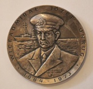 WICEADMIRAŁ JÓZEF UNRUG - HEL, GDYNIA, WESTERPLATTE, GDAŃSK, ŁADNY STAN
