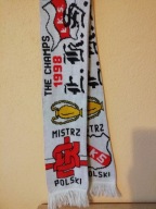 Kolekcjonerski Szalik piłkarski - pamiątkowy - ŁKS Łódź -Mistrz Polski 1998