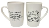 KUBEK PORCELANOWY PSY I LUDZIE ANDRZEJ MLECZKO porcelana 370 ml+GRATIS!