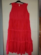 Reserved __piękna sukienka falbany 158