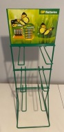 Stojak sklepowy ekspozytor METALOWY 6-HAKÓW 66/22CM HAK 20CM GP BATTERIES