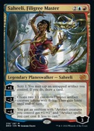 Karta Magic: The Gathering Saheeli, Filigree Master BRO