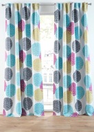 Zasłona zaciemniające taśma 245x270 cm szeroka kotara tasma marszczaca