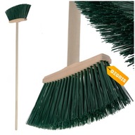 SZCZOTKA GOSPODARCZA DO ZAMIATANIA MIOTŁA DO OGRODU ZMIOTKA SOLIDNA Z KIJEM