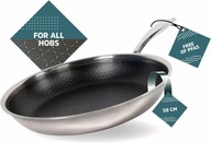 Hybrydowa patelnia nieprzywierająca Sobczyk Ø28 cm BEZ PFAS!