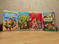 SHREK 1 2 3 4 zestaw KOMPLET filmów DVD PL dubbing 5.1