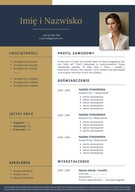 SZABLON WZÓR CV (1 strona) - edytowalne w MS WORD (docx)