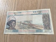Mali - 5000 franków - 1989
