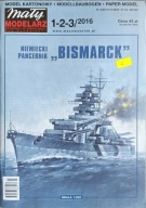 Mały Modelarz 1-2-3/2016 pancernik BISMARCK