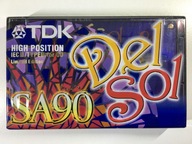 TDK SA90 Del Sol LIMITED EDITION Rok 1997 Kaseta magnetofonowa czysta
