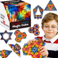 FIDGET CUBE KOSTKA ANTYSTRESOWA MAGNETYCZNA MAGIC PRZESTRZENNA 72 KSZTAŁTY