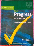 New Progress to Proficiency Self-study Student's Book Leo Jones