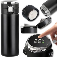 KUBEK TERMICZNY TERMOS DO KAWY Z USTNIKIEM 420ML WYŚWIETLACZ LCD SZCZELNY