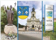 GMINA NIEBORÓW-HERB-PAPIEŻ WOJ ŁÓDZKIE