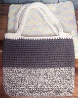 Torebka szydełkowa torba handmade rękodzieło
