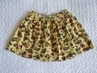 Cool Club spódniczka żółta i ptaszki nowa roz 116