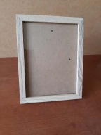 Drewniana ramka na zdjęcie 23cm x 18cm (na zdjęcie: 20cm x 14.5cm)