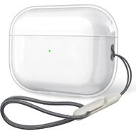 Etui z klapką do Apple AirPods Pro 2 gen. bezbarwny CASE PREMIUM SŁUCHAWKI
