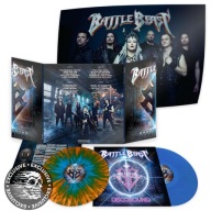 Battle Beast Steelbound 2xLP Orange/SkyBlue Splatter+Blue winyl deluxe edit