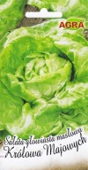 3 szt. SAŁATA MASŁOWA KRÓLOWA MAJOWYCH wczesna AGRA - 2g