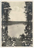 MAZURY JEZIORO RUDCZANY NIDZKIE DOM UZDROWISKOWY TARAS WIDOKOWY 1940 PRUSY