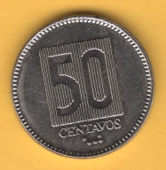 (1EK09) Ekwador 50 centavo, 1988