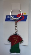 Brelok do kluczy CRISTANO RONALDO CR7 zawieszka PIŁKA breloczek PORTUGALIA
