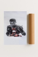 Plakat bez ramy 50x70 cm Muhammad Ali Legenda – siła i charyzma