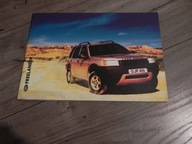 Land Rover Freelander 1999 prospekt folder katalog broszura