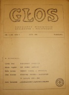 GŁOS nr 2/35, format A-4, niezależny miesięcznik 1981