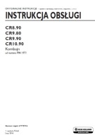 CR8.90 CR9.80 CR9.90 CR10.90 INSTRUKCJA OBSŁUGI NEW HOLLAND