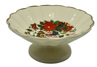 SADLER Angielska mała patera na nóżce Wysokość : 7 cm