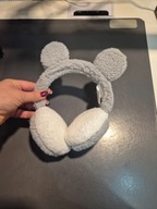 Nauszniki opaska uszka misiowa szaro białe miś koala milojest