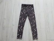 H&M Dżersejowe legginsy 140 Grafit/Motyle