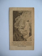 O MARJO, KTÓRA SIĘ NAMI OPIEKUJESZ przedwojenny ŚW. OBRAZEK