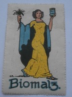 Biomalz - syrop na słodzie - zalepka reklamowa