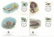 7-FDC-DF31-Malediwy, WWF 1995-Żółwie