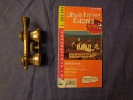 Litwa, Łotwa, Estonia. Mapa samochodowa Praca zbiorowa